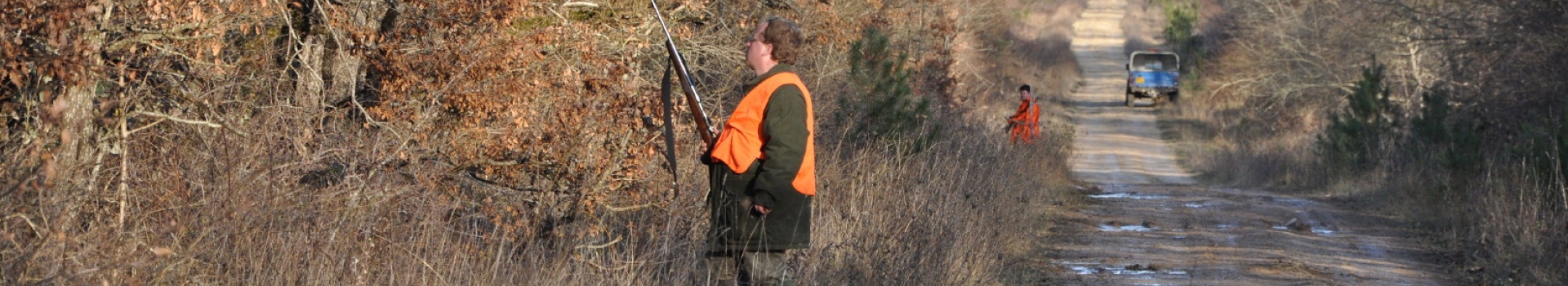 C.GOUJON-BLEZEAU Chasseurs postés en battue