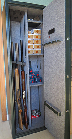 armoire stockage arme chasse